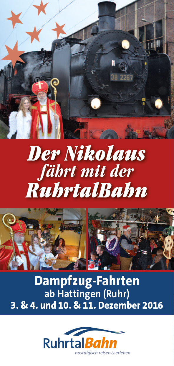 Nikolausfahrten RuhrtalBahn 2016